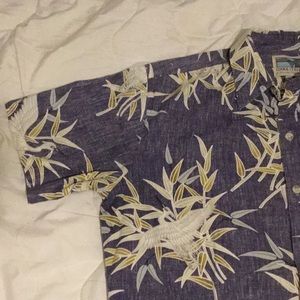 🍕SOLD🍕 Aloha shirt purple bird not eagle
